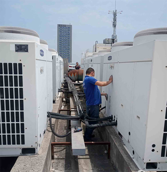 弋江中央空调制热和不制冷系统维修方法